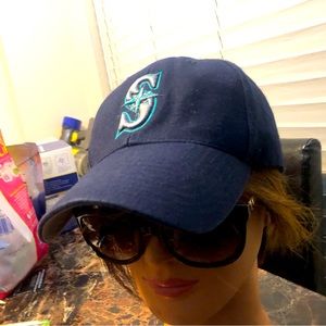 twins Enterprise Seattle Mariners Women’s Blue Baseball Cap Size Adjustable